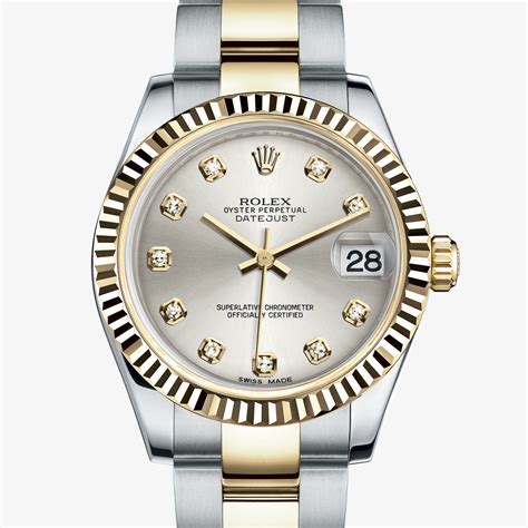 Orologio Rolex Datejust 31 in acciaio Oystersteel e oro giallo 